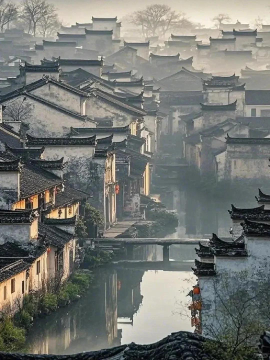 🌿 闯入水墨画里的春天 🏮_1_晓枫_宏村西递-古镇-来自52tours 我爱旅游网